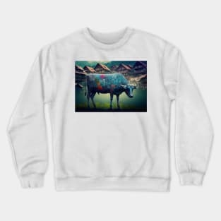 Folkart MooMoo Crewneck Sweatshirt